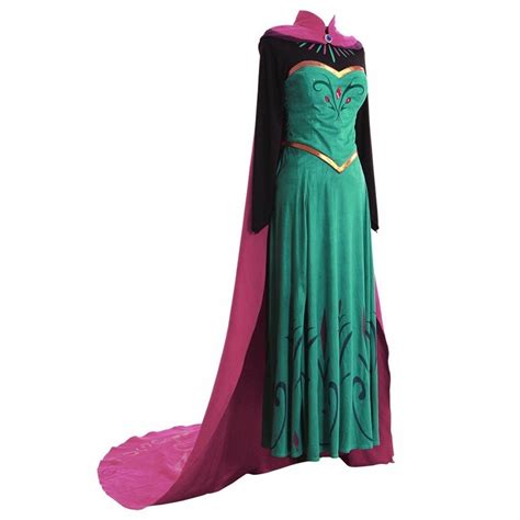 Adult Princess Elsa Dress Disneys Frozen Snow Party Cosplay Costume