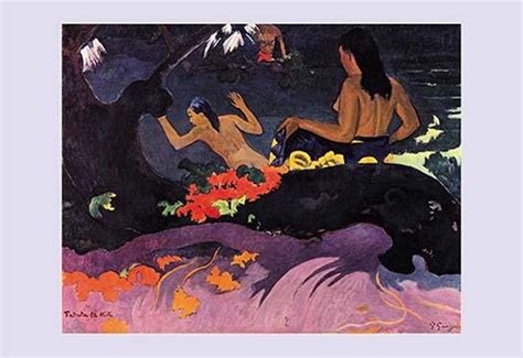 Fatata Te Miti By Paul Gauguin Art Print B