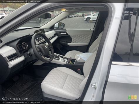 Gray 2022 Mitsubishi Outlander Interiors GTCarLot