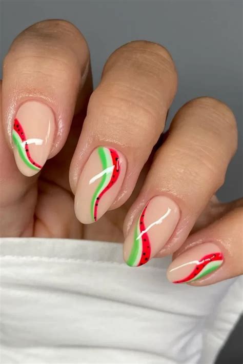 Juicy Watermelon Nails You Need To Try This Summer