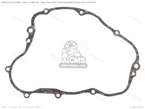 Gasket Clutch Cover Mca Kawasaki Buy The At Cmsnl