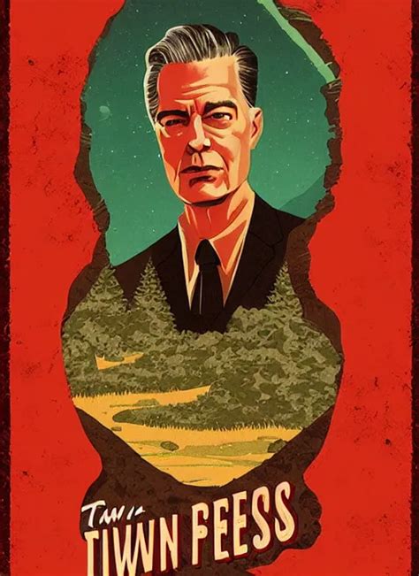 Twin Peaks Movie Poster Art By Graham Erwin Stable Diffusion Openart