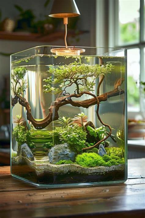 24 Beautiful Planted Fish Tank Ideas For All Skill Levels Glass Box