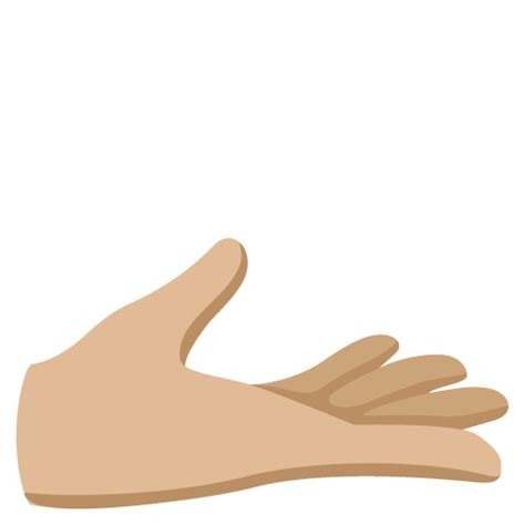 Palm Up Hand Medium Light Skin Tone Emoji Meaning From Girl Guy