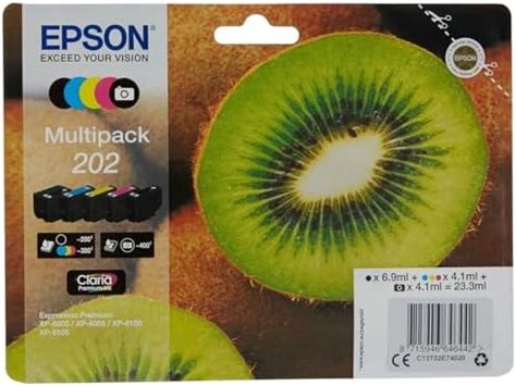 Epson Kiwi Multipack Colours Claria Premium Ink Epson Amazon