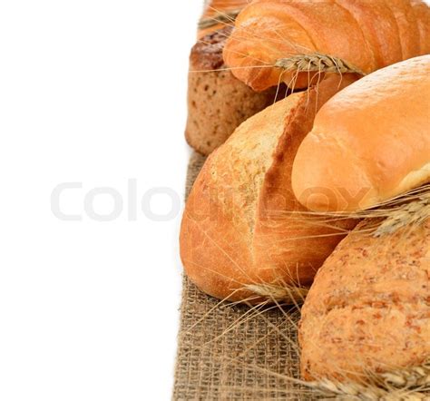 Frisches Brot Stock Bild Colourbox