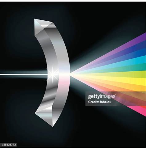 Prism Refracting White Light Photos And Premium High Res Pictures