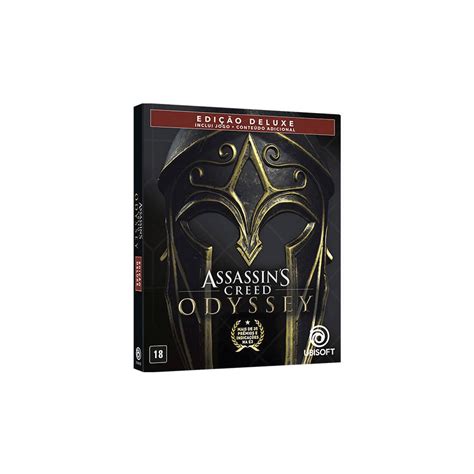 Jogo Assassins Creed Odyssey Steelbook Ps Sony Ubisoft