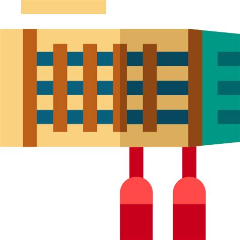 Musical Instrument Basic Straight Flat Icon