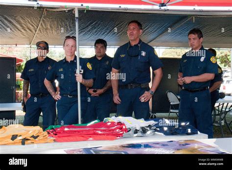 Helemano Military Reservation — Personnel Gather For A Briefing During