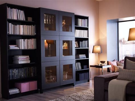 20+ Ikea Black Bookcase With Doors – The Urban Decor