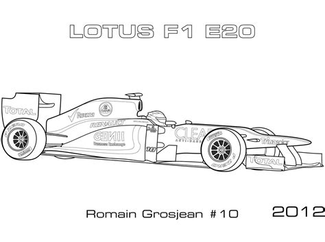 Famous Formula 1 Coloring Book Ideas Juga Tm