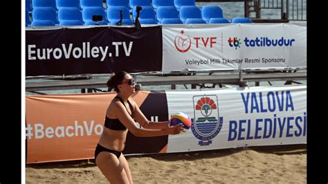 2024 CEV U22 PLAJ VOLEYBOLU AVRUPA ŞAMPİYONASI YALOVADA BAŞLADI CEV