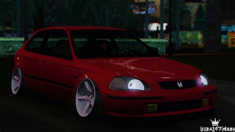 Honda Civic Ek9 Hellaflush Gta Mods By Getzz