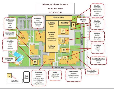 Mission Viejo High School Campus Map - Map