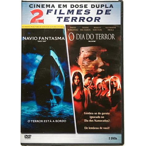 DVD Duplo Navio Fantasma O Dia Do Terror Original Novo Lacrado