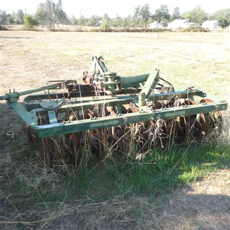 Lot John Deere Killefer Disk Cultivator Attachment Ft Wide