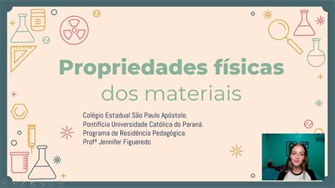 Propriedades Físicas dos Materiais YouTube