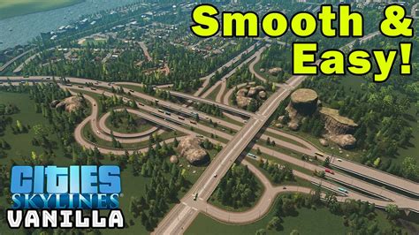 Making Complex Interchanges EASY In Vanilla Cities Skylines YouTube