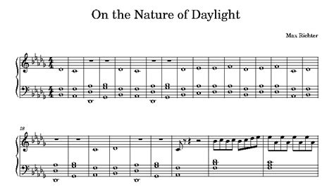 On The Nature Of Daylight Max Richter Piano Tutorial Pianotify