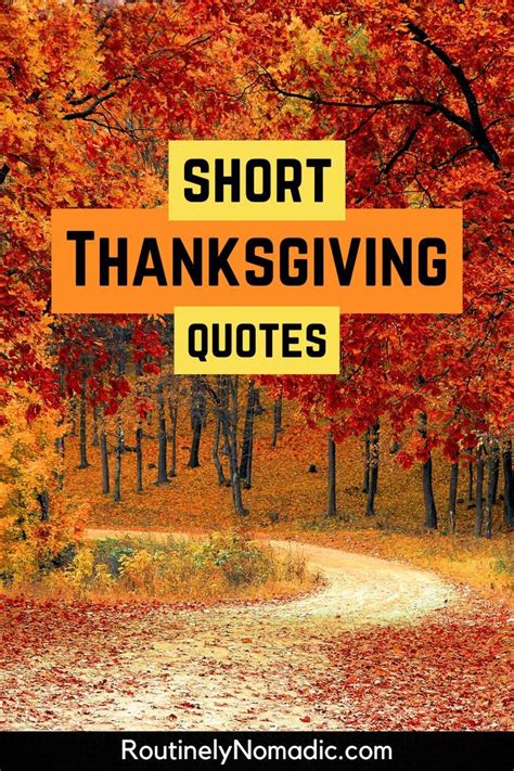Short Thanksgiving Quotes