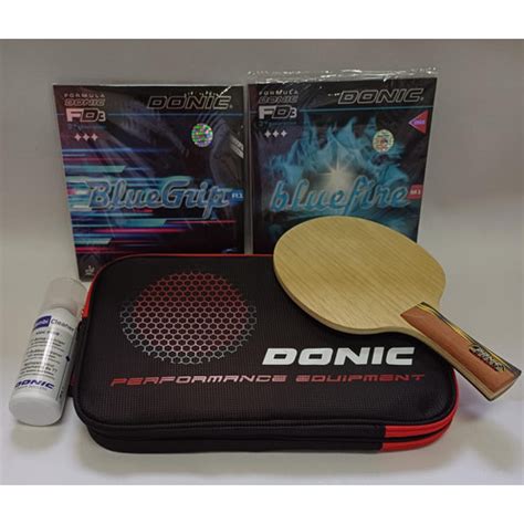 Promo Bat Pingpong Donic Titanium Plus Karet Donic Set Cicil X