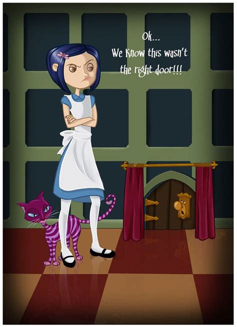 Coraline In Wonderland By Coralinefc On Deviantart Coraline Jones Tim Burton Coraline Art