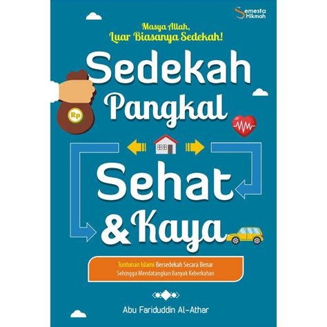 Jual Semesta Hikmah Publishing Sedekah Pangkal Sehat Kaya Buku