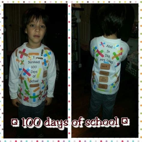 100th Day Of School T Shirt Ideas School Projects Pinterest I