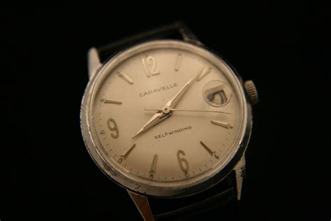 Handsome Men S Vintage Swiss Caravelle By Bulova Jewel