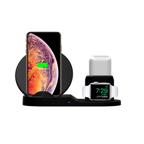 Беспроводное зарядное устройство для телефона 3-in-1 Fast Charge 2A 10W ...