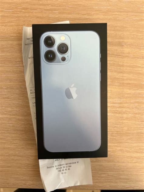 Iphone 13 Pro Max Sieraa Blue 256gb NOV ZAPAKIRAN