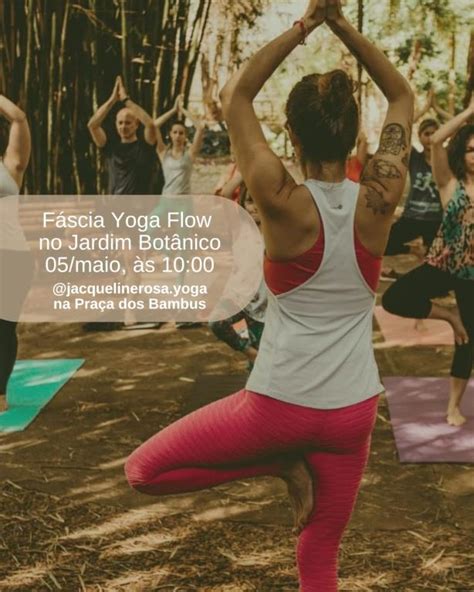 Jardim Nico Ter Aula De F Scia Yoga Flow Neste Domingo