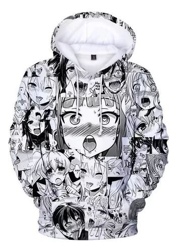 Sudadera Otaku Manga Figura Hentai Sudadera Chamarra Moda Meses Sin