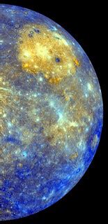 NASA's MESSENGER Satellite Captures Spectacular Color Mosa… | Flickr