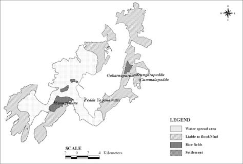 Kolleru Lake Land Use Map In 1967 Download Scientific Diagram