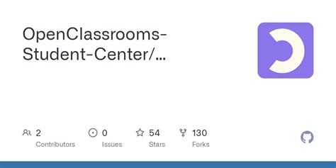 GitHub OpenClassrooms Student Center Demarrez Votre Projet Avec Python