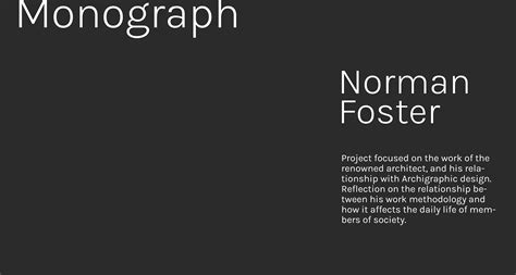 Norman Foster Magazine Editorial Design On Behance