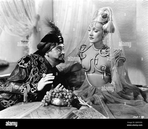 Edward Arnold And Marlene Dietrich In Kismet 1944 Director William Dieterle Play Edward Knoblock