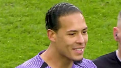 Virgil Van Dijk S Stunned Reaction During Liverpool Chaos Involving