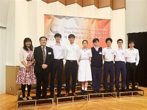 Concord Fortune Ming Tak Scholarship Prize Presentation Ceremony 2019