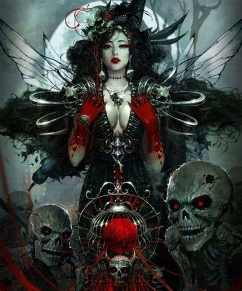 Skulls Fantasy Art Art Dark Fantasy Art