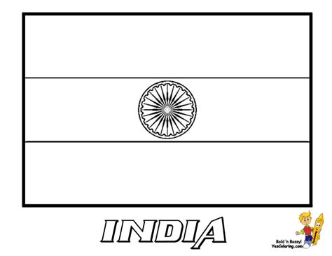 Free Indian Flag Coloring Pages, Download Free Indian Flag Coloring ...