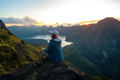 Mendaki Rinjani Hari Malam Puncak Dari Sembalun