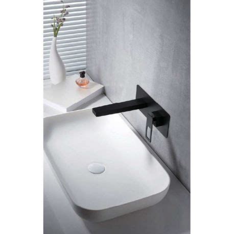 Monomando Lavabo Empotrado SUECIA Negro Mate BDC032 4NG