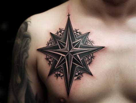 5 Point Star Tattoo Meaning & Symbolism (Water)