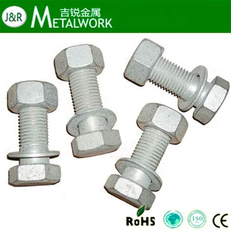 Hot Dip Galvanized Hex Bolt Din Din China Hot Dip Galvanized