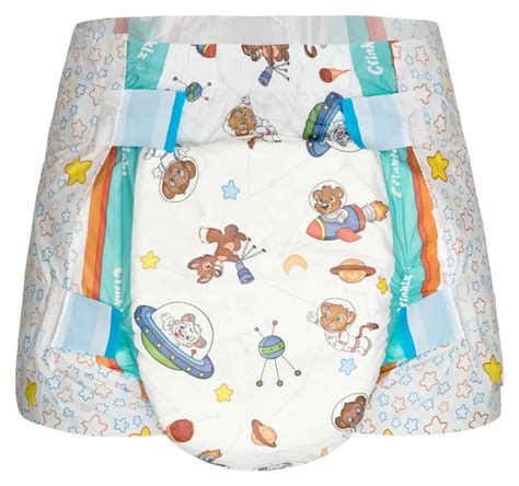 Box Crinklz Astronaut L With 60 Diapers Thrust Vector Gmbh