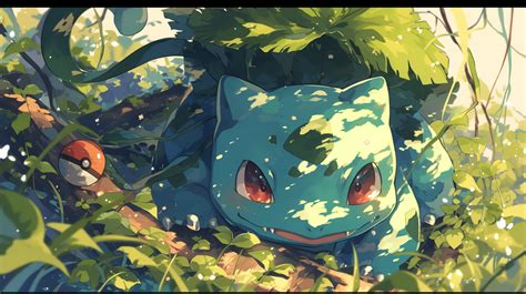 Hd Bulbasaur Pok Mon Wallpaper Enchanting Forest Theme By Robokoboto