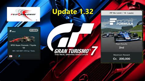 GT7 Fuji SF Race Update 1 32 How To Tutorial Menu Book 47 YouTube